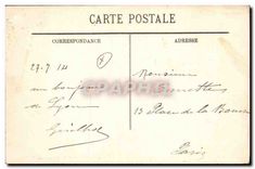 CPA Lyon Palais du Commerce La Bourse Tramways