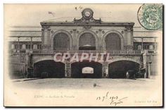 CPA Lyon La Gare de Perrache Tramway