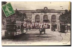 CPA Lyon La Gare de Perrache 