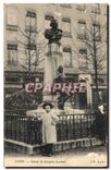 CPA Lyon Statue de Josephin Soulary 