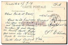 CPA Marseille Monument Puget 