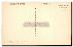 CPA Marseille Vue generale 