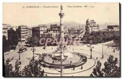 CPA Marseille Fontaine Cantini Place Castellane 