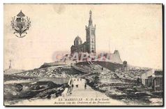 CPA Marseille N D de la Garde Ancienne voie des Oratories et des Processions 