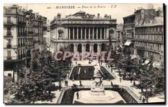 CPA Marseille Place de la Bourse 