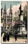 CPA Marseille L'Eglise des Reformes et le Monument des Mobiles 