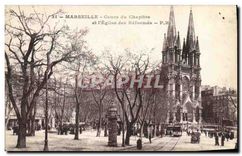 CPA Marseille Cours du Chapitre et l'Eglise des Reformes 