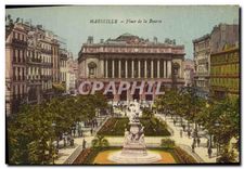 CPA Marseille Place de la Bourse 