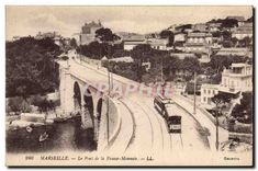 CPA Marseille Le Pont de la Fausse Monnaie 