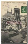 CPA Marseille Ascenseur de Notre Dame de la Garde 