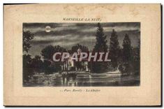 CPA Marseille La Nuit Parc Borely Le Chalet 