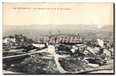 CPA Marseille Vue Generale prise de Notre Dame de la Garde 