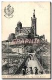 CPA Marseille Notre Dame de la Garde Passerelle des Ascenseurs 