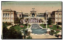 CPA Marseille Le Palais de Longchamp chef d'Euvre de l'Architecte Esprarandieu 