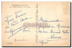 CPA Marseille B du R Le Vieux Port et la Ville 