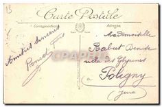 CPA Marseille Coucher de Solee a l'Entree du Port 