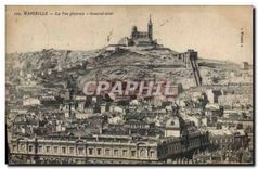 CPA Marseille La Vue generale 