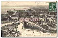 CPA Marseille Vue generale prise de Notre Dame de la Garde 