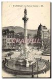 CPA Marseille Place Castellane Fontaine Cantini 