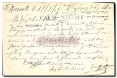 CPA Marseille Place Castellane Fontaine Cantini 