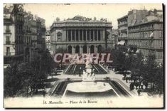 CPA Marseille Place de la Bourse 