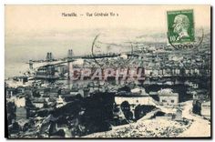 CPA Marseille Vue Generale 