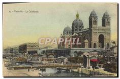 CPA Marseille La Cathedrale 