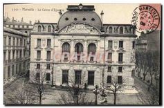 CPA Marseille La Caisse de'Epangne 