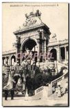 CPA Marseille Palais Longchamp motif Principal 