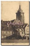 CPA Colmar Vue vers la Cathedrale St Martin 