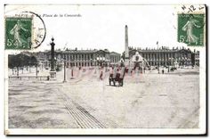 CPA Paris La Place de la Concorde 