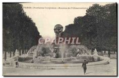 CPA Paris Fontaine Carpeaux Avenue de l'Obsevatoire 