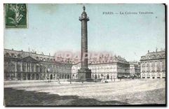 CPA Paris La Colonne Vendome 
