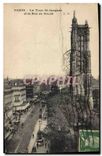 CPA Paris La Tour St Jacques et la Rue de Rivoli 