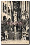 CPA Statue de Notre Dame de Paris 