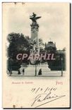 CPA Monument de Gambetta Paris 