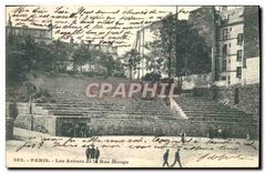 CPA Paris Les Arenes de la rue Monge 
