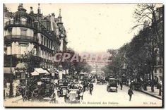 CPA Paris Perspective du Boulevard des Italiens 