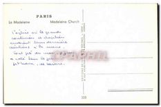 CPA Paris La Madeleine 