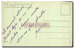 CPA Paris L'Horlage du Palais de Justice et la Conciergerie