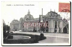 CPA Paris Le Petit Palais Champs Elysees 
