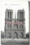 CPA Paris Eglise Notre Dame 