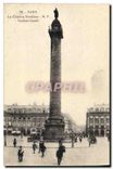 CPA Paris La Colonne Vendome 