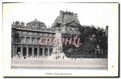 CPA Paris Cour du Louvre 