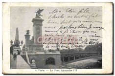 CPA Paris Le Pont Alexandre III 