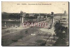 CPA Paris Panorama du Pont Alexandre III 