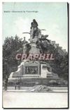 CPA Paris Monument de Victor Hugo 