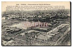 CPA Paris Panorama de l'Ecole Militaire 