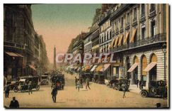 CPA Paris La rue de la Paix 