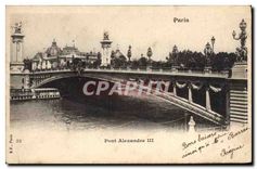 CPA Paris Pont Alexandre III 